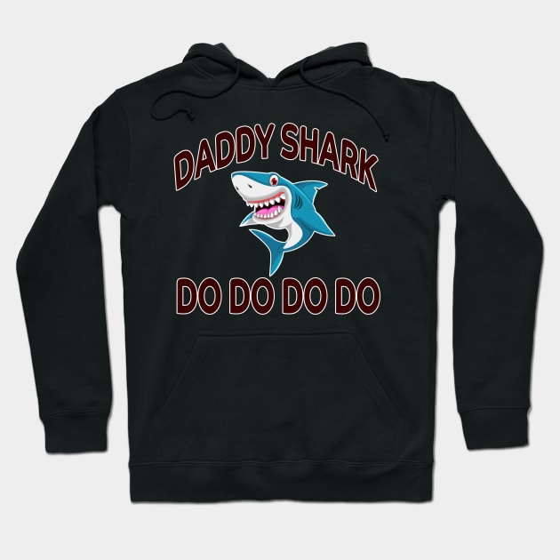shark daddy new style unisex Hoodie by bakry